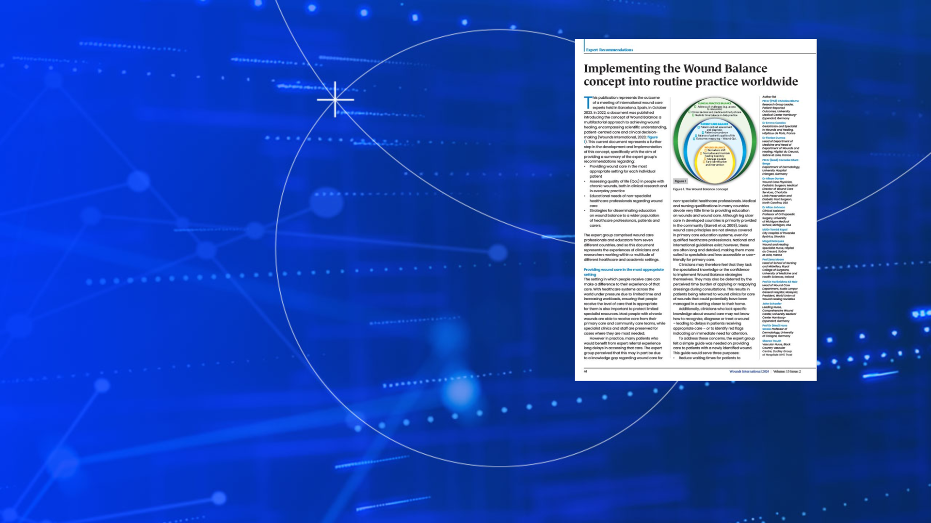 LINK for Wound Healing. Learn. Inform. Network. Knowledge. | Hartmann